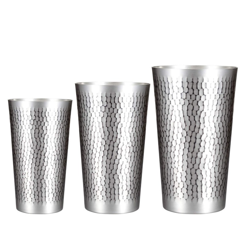 Tin Covered Hammered Tambra-(Medium) S-502SN