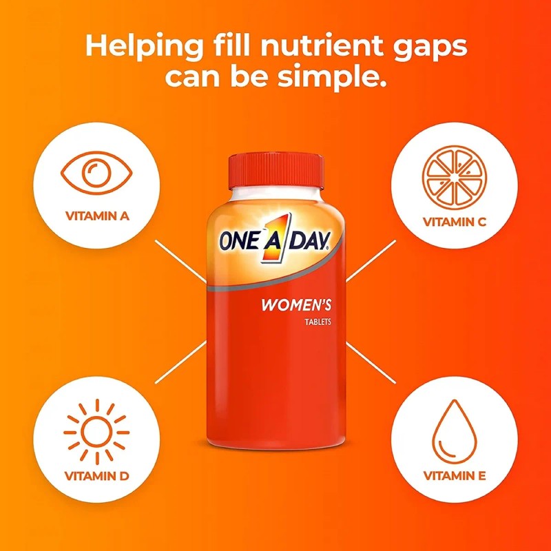 Multivitamínico Completo Para Mujer, Una Vez Al Día, 200 Com