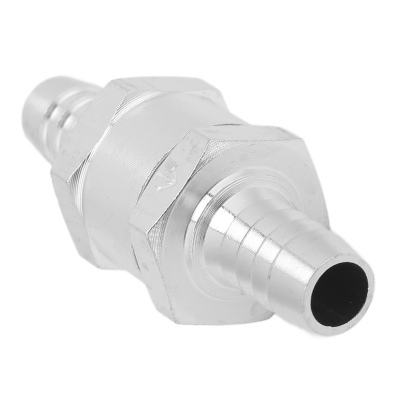 Fuel Check Valve Petrol, 10 mm Fuel Reverse Valve, Aluminium