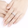 Newshe Eternity Ring Wedding Band for Women 925 Sterling Silver