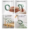 EsiFare S-Shaped Hooks, No Rust, Set of 6, S-Shaped Hooks,