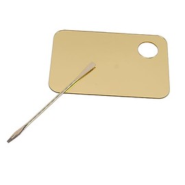 Paleta de Mezcla de Maquillaje, Paleta Acrílica con Espátula