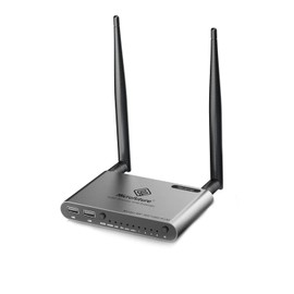 MICROFUTURE Wireless HDMI Extender Receiver Only, 1080P with KVM & IR Remote Control, 5.8G HDMI Extender 656FT with Loop Output for Laptop, Church, Home, Office - Extra Receiver (Without Transmitter)