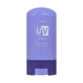 STAY FREE i-samu UV Stick UV Balm SPF50+ PA+++++ 0.6 oz (18 g), For Parent and Child, Waterproof, Sunscreen (1)