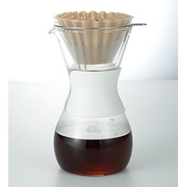 Kalita Wave Style 185 Coffee Brewer, 2~4人用, Clear