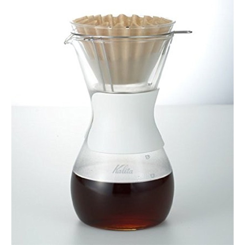 Kalita Wave Style 185 Coffee Brewer, 2~4人用, Clear