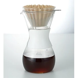 Kalita Wave Style 185 Coffee Brewer, 2~4人用, Clear