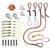 Tool Tethering Kit for Scaffholders, Includes Tool Lanyards and Attachments