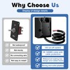Toggle Switch 12V 30A SPST 2 Pin Waterproof Marine Grade
