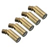 PATIKIL Sloped Ceiling Light Adapter, 5 Pack 180 Degree M10