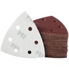 MIDO Professional Abrasive Triangle Sanding Pads 50 Pcs 93 mm