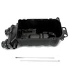 KUAFU Airbox & Boots Intake Housing Compatible with 1987-2006 Yamaha