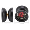 Kids Yoyo Ball U Shape Unresponsive Bearing Stable Rotation Alloy