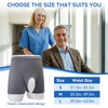 Urine Collection Bag, Reusable Portable Silicone Urinal with 2 Urine