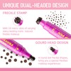 DAGEDA Liquid Freckle Pen, 2 IN 1 Mousy Brown Freckle