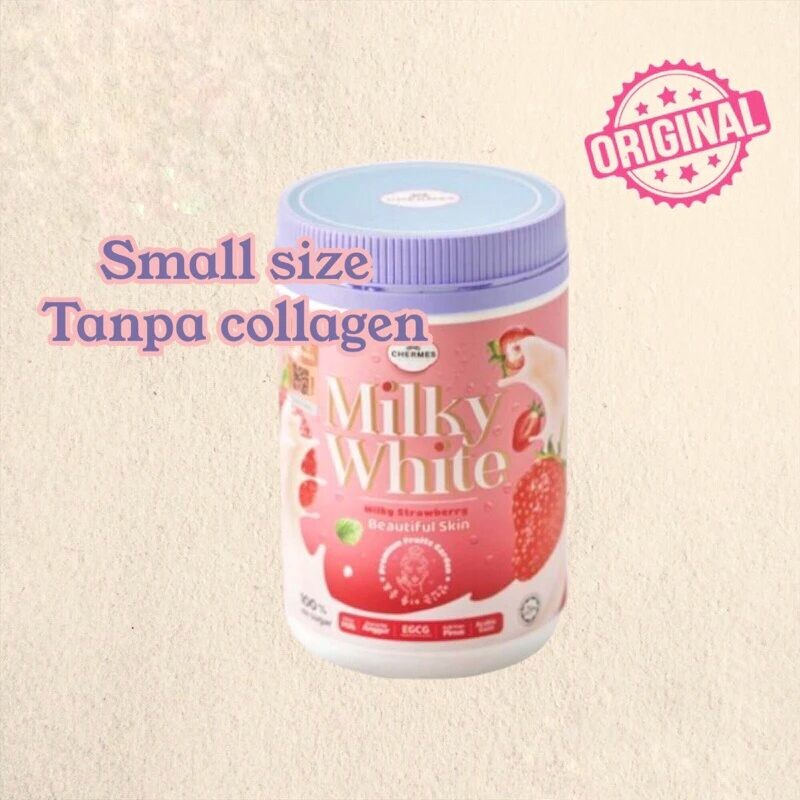 Milky White Chermes untuk Cerah dan Putihkan Kulit. (Travel Size)