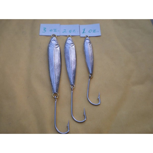 Unbranded 30 PCS. ANCHOVY FISH JIG LURE, 3, 2, 1