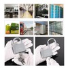Heavy Duty Security Padlock with 4 Keys,9.8mm Thick Long Shackle