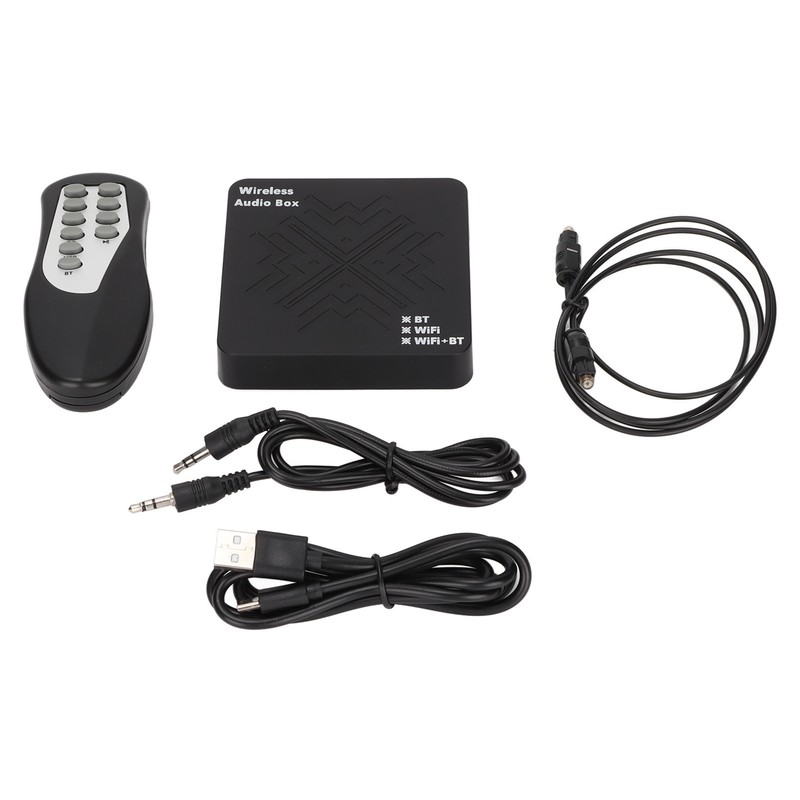 HiFi Wireless Sound Music Receiving Box WiFi Bluetooth 2 in