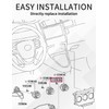 3PCS Air Conditioner Heater Control Back-light Bulb With White Socket,