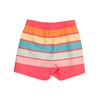 RUGGEDBUTTS Boys UPF50+ Sun Protection Striped Color Block Swim Trunks