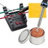 ZYRELYNX Upgraded Silicone Soldering Station with Solder Tip Cleaner, Soldering