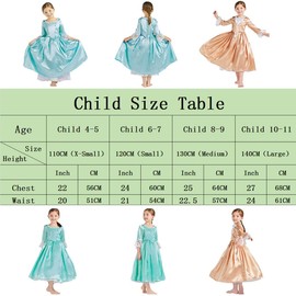 Yejue Royal Colonial Little Girl Child Princess Costume Hamilton Elizabeth Schuyler One-piece Cosplay Kid Victorian Dress