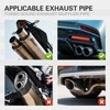 Aluminum Alloy Universal Turbo Sound Exhaust Muffler Pipe Whistle Car