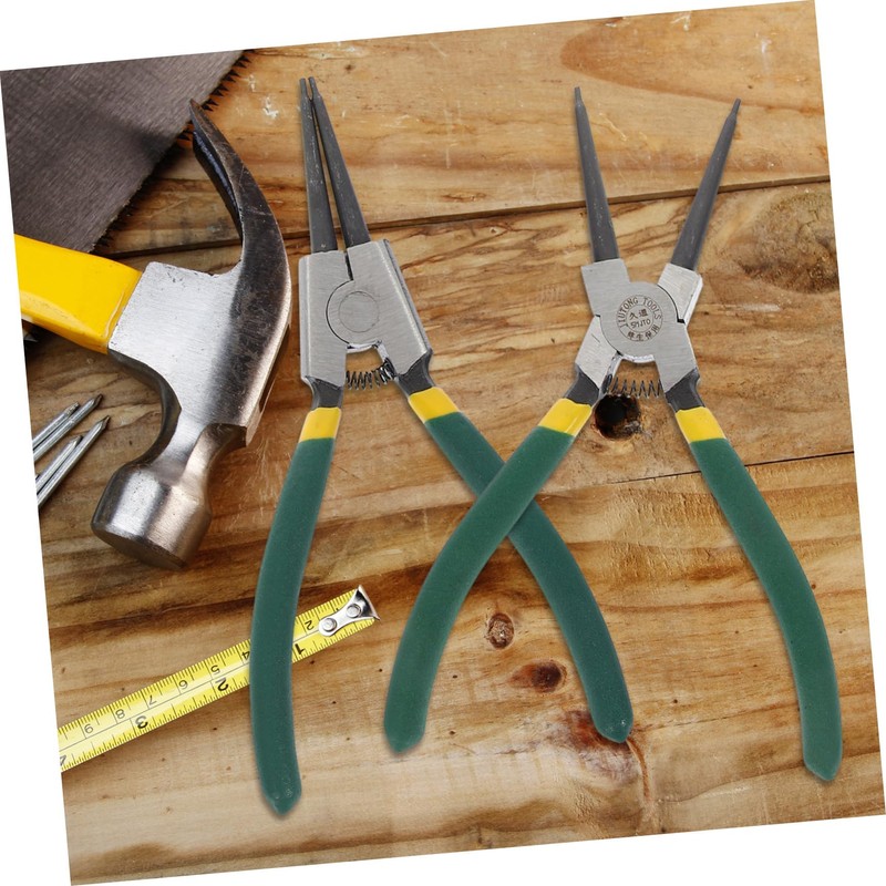 CHILDWEET 1set Heavy Duty Circlip Pliers Kit Precision Spring Loaded