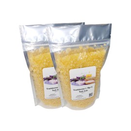 Bath Salts | 1lb Bag (16 oz.) | Frankincense & Myrrh Scent | Epsom Salt | Sea Salt | Bathing | Body Care | Beauty | Relaxation | Spa | Pedicure | Manicure ((2) 1lb Bags)
