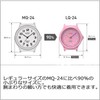 Casio Collection LQ-24B Biomass Plastic Wristwatch, Pink, Casual