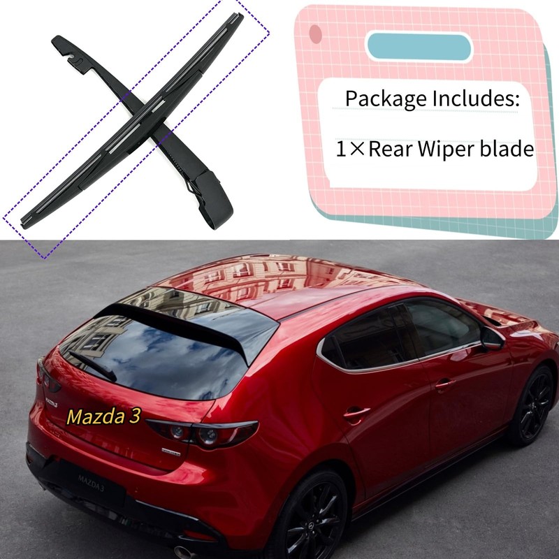Rear Wiper Blade for Mazda 3 hatchback 2019-2025 | Exact