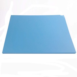 A6 Bright Blue Card Paper Printer - 160gsm 40 Sheets - Coloured Craft Card - Suitable for Craft, Printing, Copying, Photocopiers