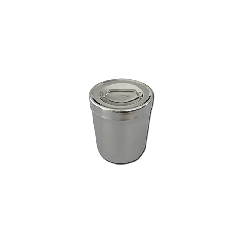 GIMA 131 Stainless Steel Glass with Lid 1 Litre 103mm