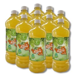 Bebida 10 Jugo Con Curcuma Verde Santo Natural Original 1l
