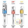 FQZMQBQ Impact Driver Bit Hex Bit Socket Adapter Set for
