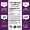 Mushroom Gummies for Adults - 10-in-1 Functional Mushroom Supplement for