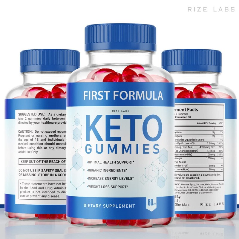 rize labs - First Formula Keto ACV Gummies Apple Cider