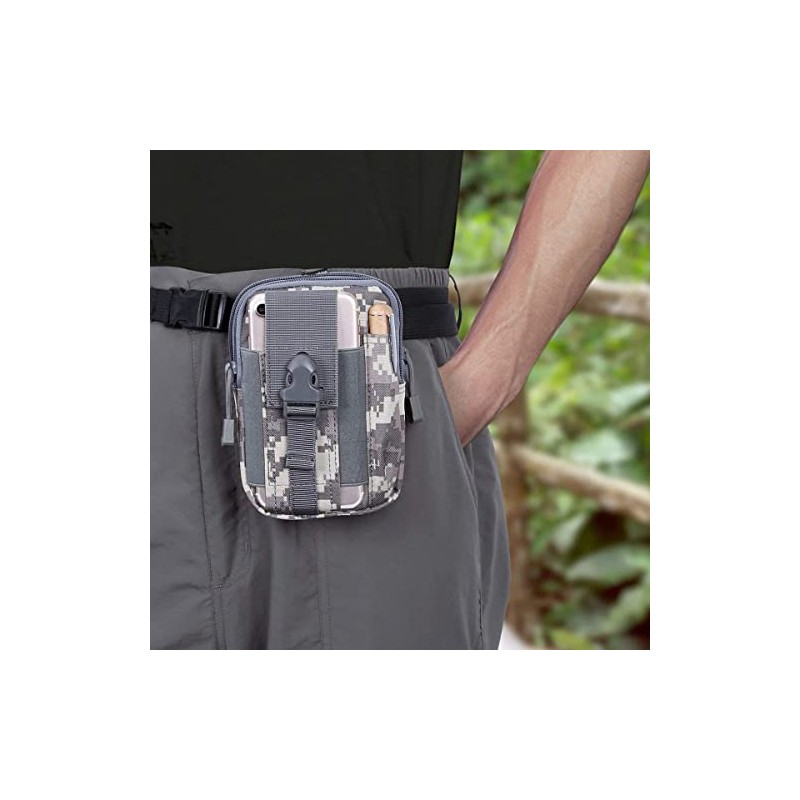 Y8HM Small Nylon Fabric Hiking Waist Packs, Multi-Purpose Poly Tool