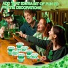 Yaomiao 150 Pcs 2 oz St. Patrick's Day Jelly Cups