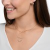 Thomas Sabo KE2154-416-14-L42V Women's Necklace with Hearts and White Stones