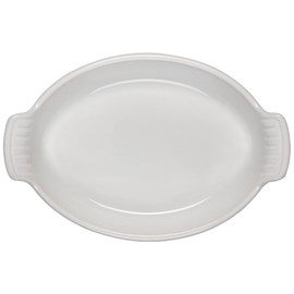 Le Creuset Stoneware Heritage Oval Au Gratin, 6 oz. (6.5"), White