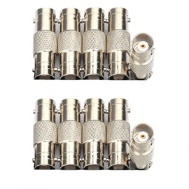 Sentaku Conversion Adapter BNC Relay Plug BNC Female to BNC Female BNC Connector (Pack of 10)