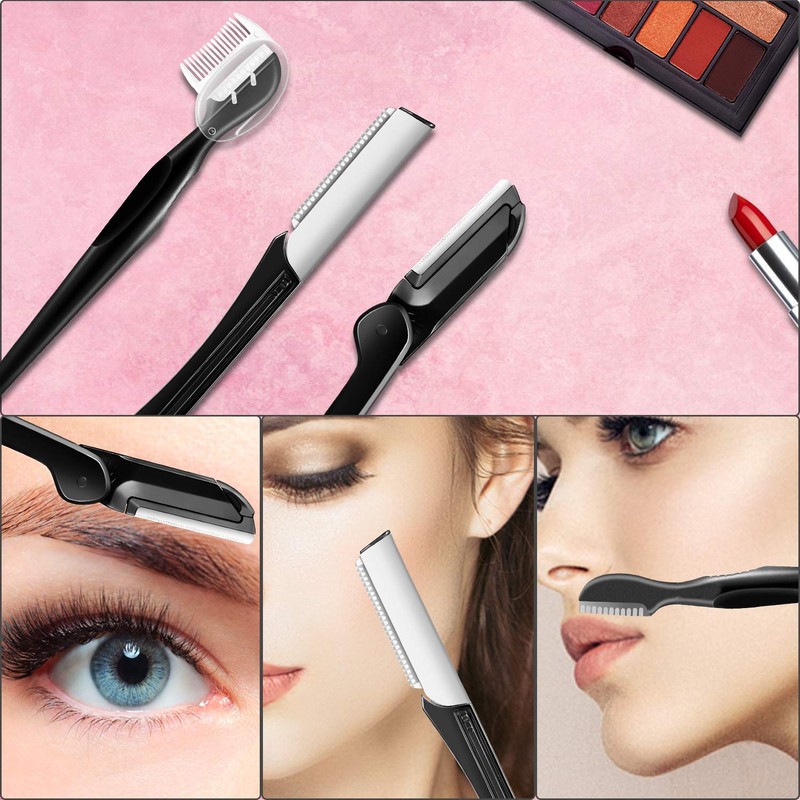 NOVIIML Razor, Eyebrow Kit, Multipurpose Exfoliating Dermaplaning Tool Face Razors