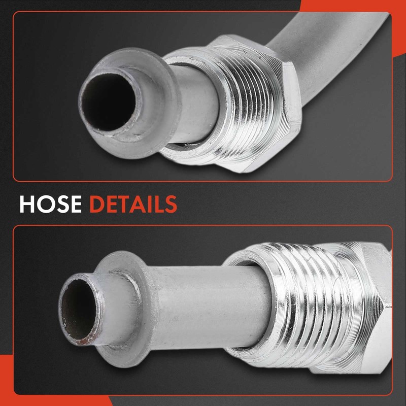A-Premium Automatic Transmission Oil Cooler Line Hose Assembly Compatible with