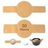 BlissBoard Disposable Parchment Bread Sling for Dutch Oven 50 Pcs
