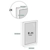 Opposite Wall - Set of 2-8.5 x 11 in -