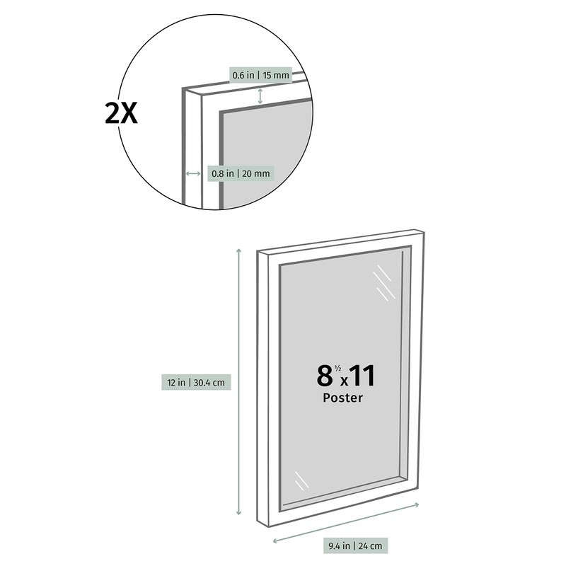 Opposite Wall - Set of 2-8.5 x 11 in -