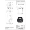 FSA No.44E 1-1/8" - 1-3/8" Integrated Headset With Top Cap