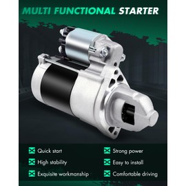 SCITOO Starter for 19169 Starter Motor Fits for Kawasaki FS730V FZ481V FX541V FX600V FX651V FX691V FOR Mowers